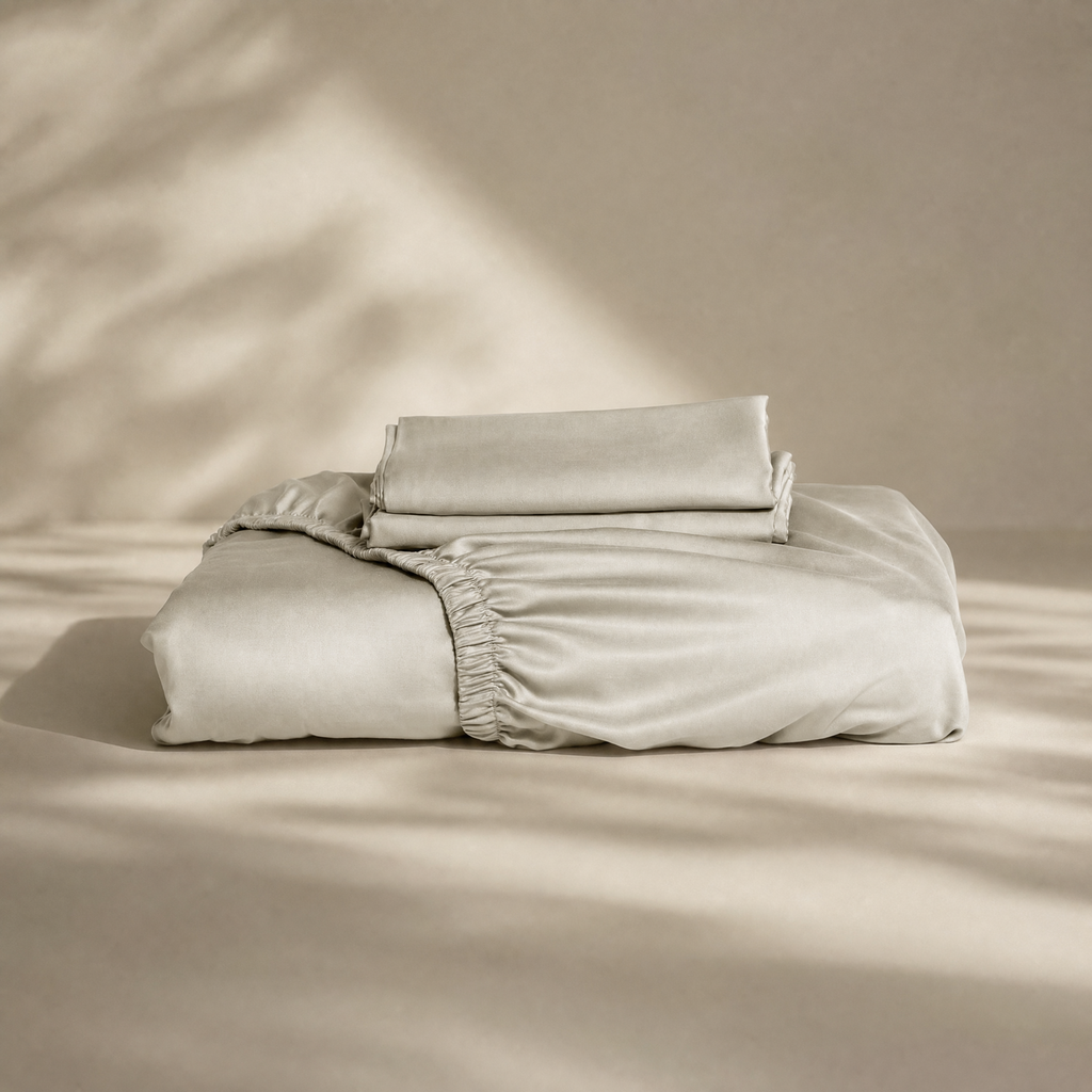 Egyptian Cotton & Bamboo Fitted Sheet Combo Set