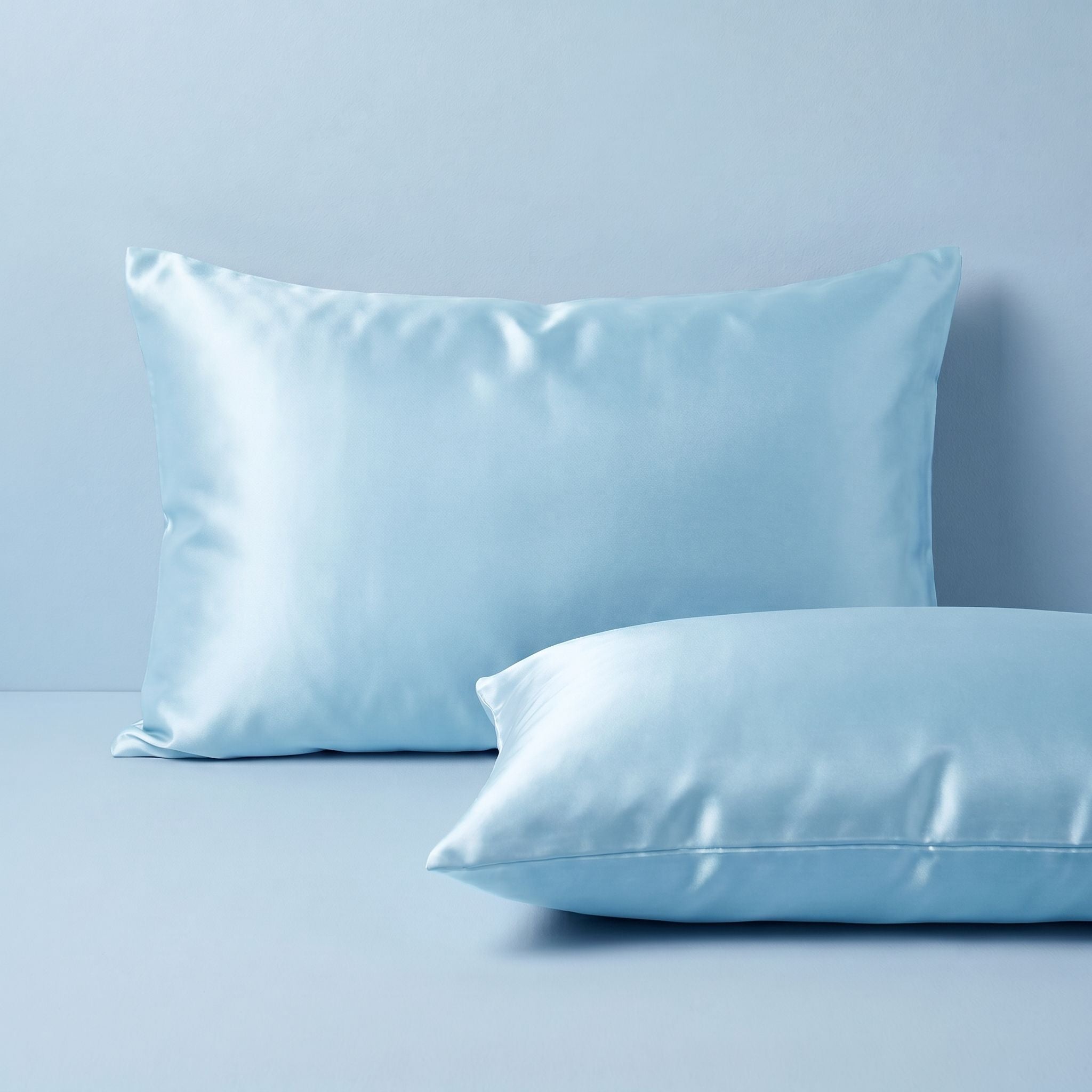 The Silk Pillowcase Duo — Mulberry Beauty Sleep Set