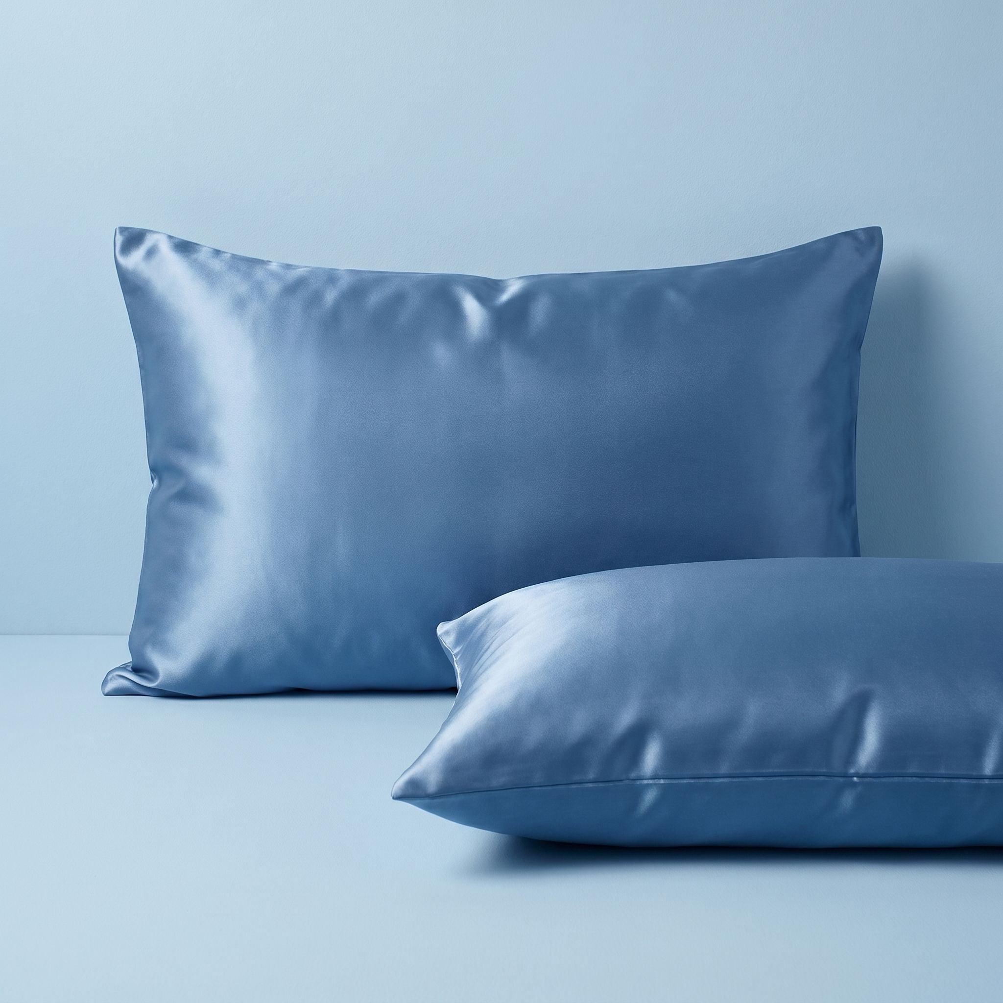 The Silk Pillowcase Duo — Mulberry Beauty Sleep Set