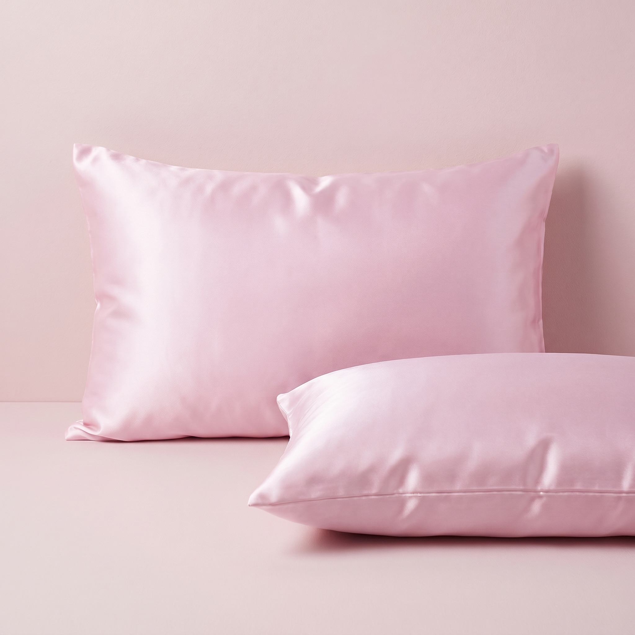 The Silk Pillowcase Duo — Mulberry Beauty Sleep Set