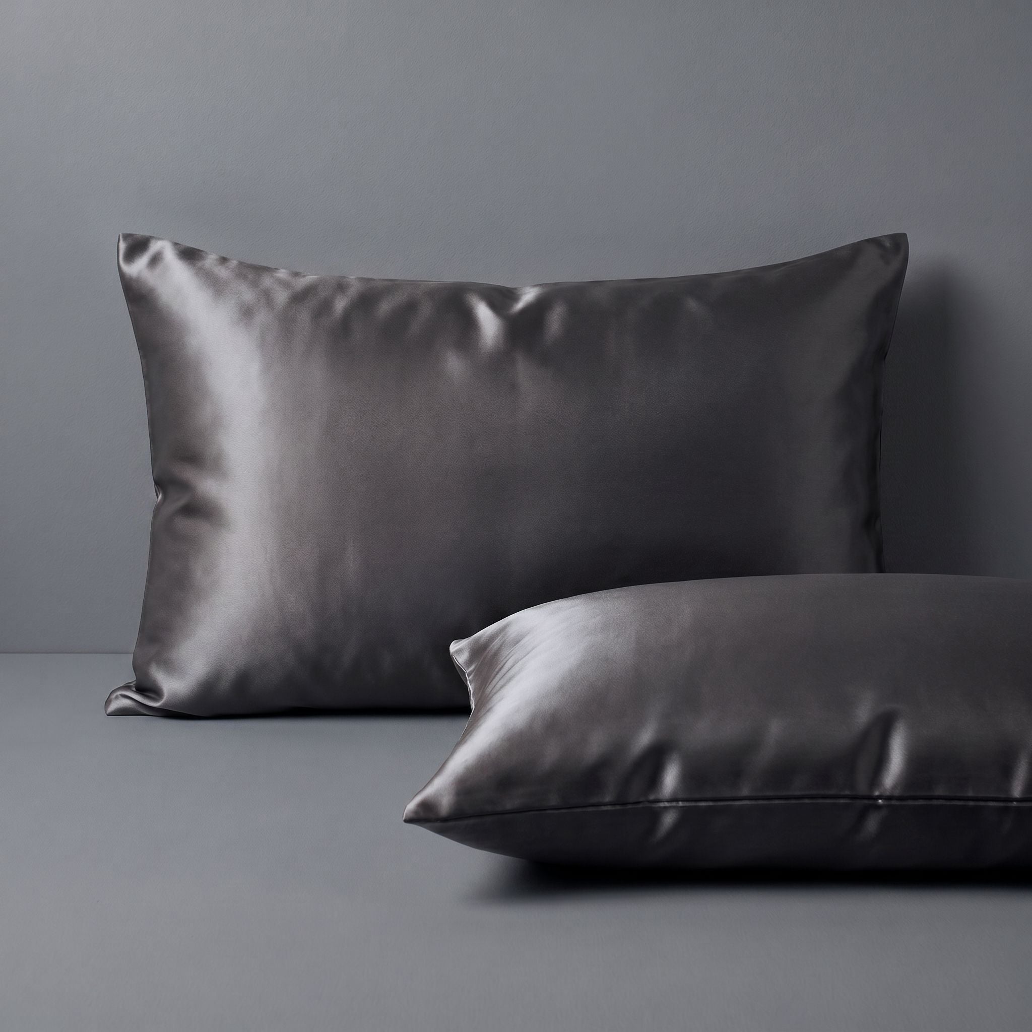 The Silk Pillowcase Duo — Mulberry Beauty Sleep Set