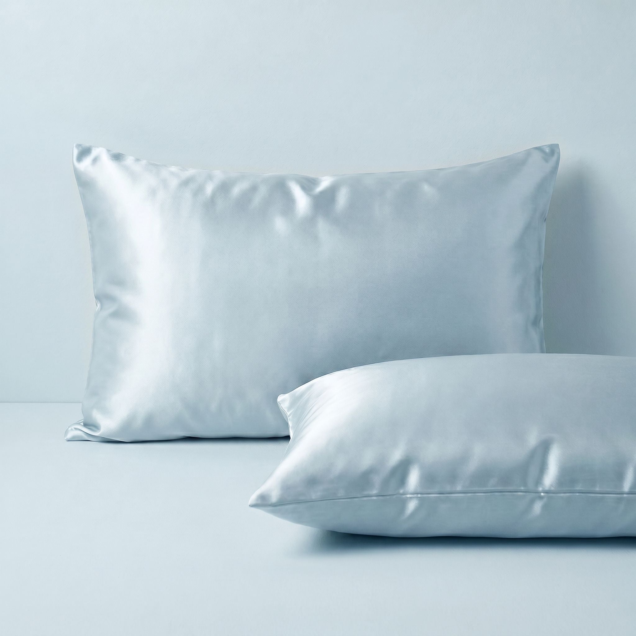 The Silk Pillowcase Duo — Mulberry Beauty Sleep Set