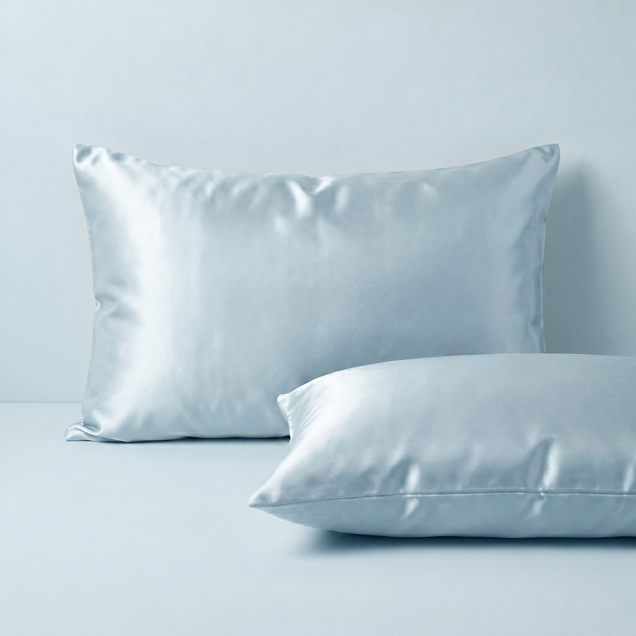 The Silk Pillowcase Duo — Mulberry Beauty Sleep Set