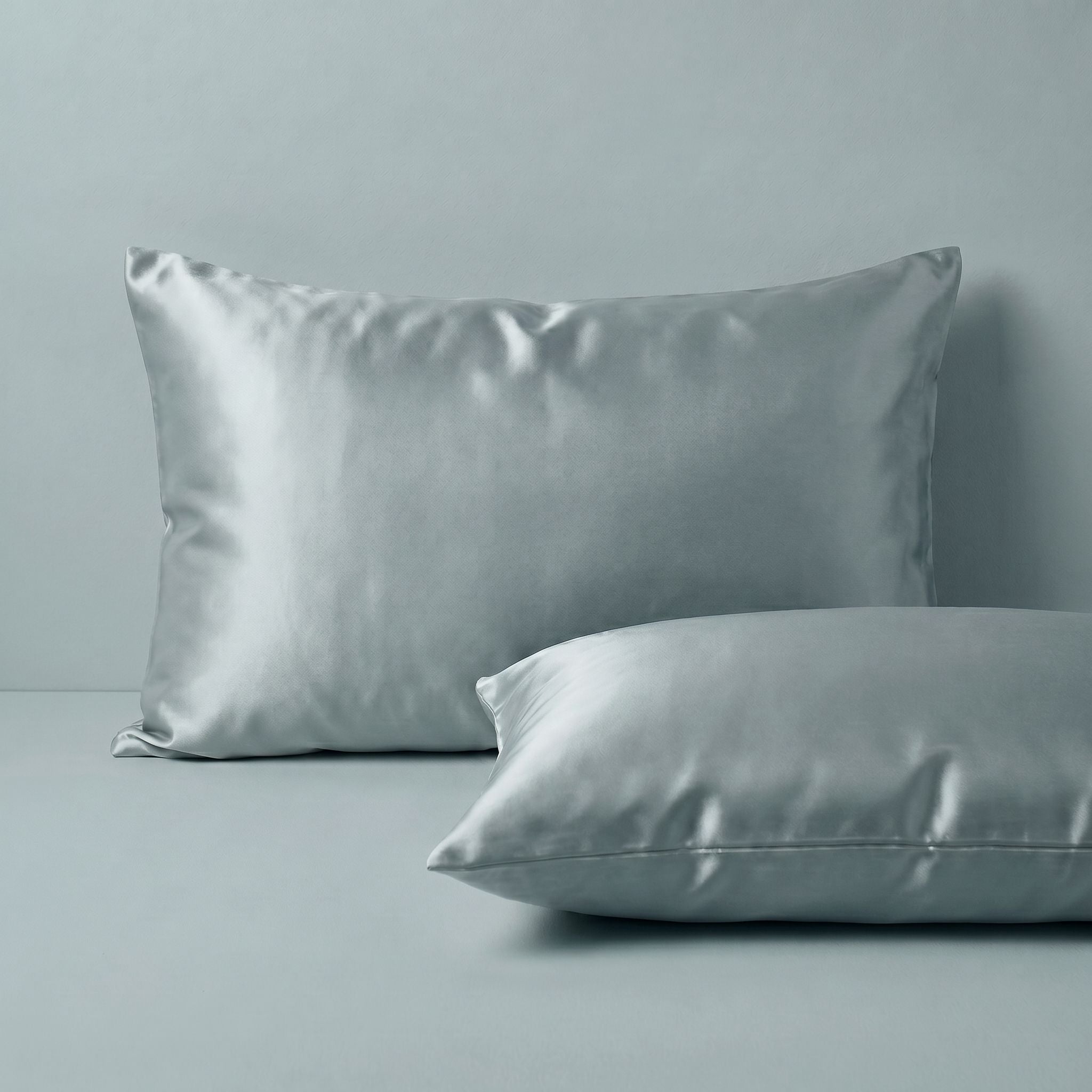 The Silk Pillowcase Duo — Mulberry Beauty Sleep Set