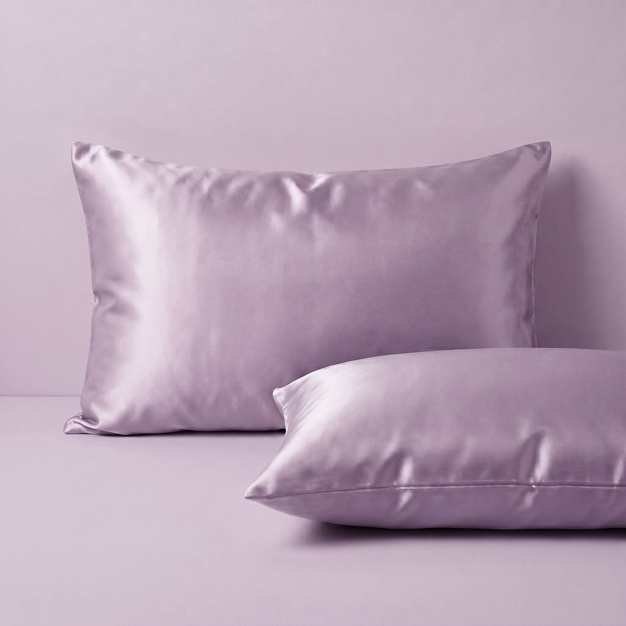 The Silk Pillowcase Duo — Mulberry Beauty Sleep Set