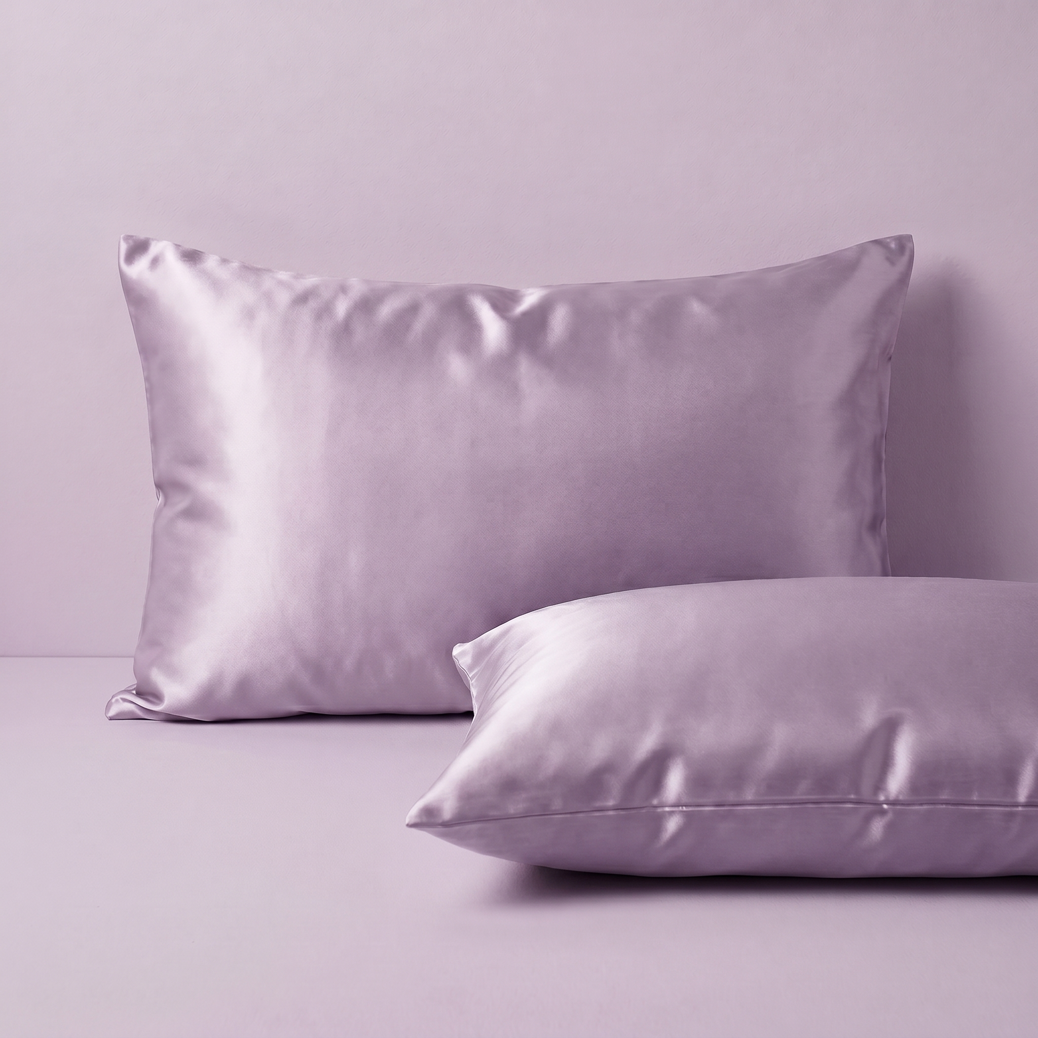 The Silk Pillowcase Duo — Mulberry Beauty Sleep Set