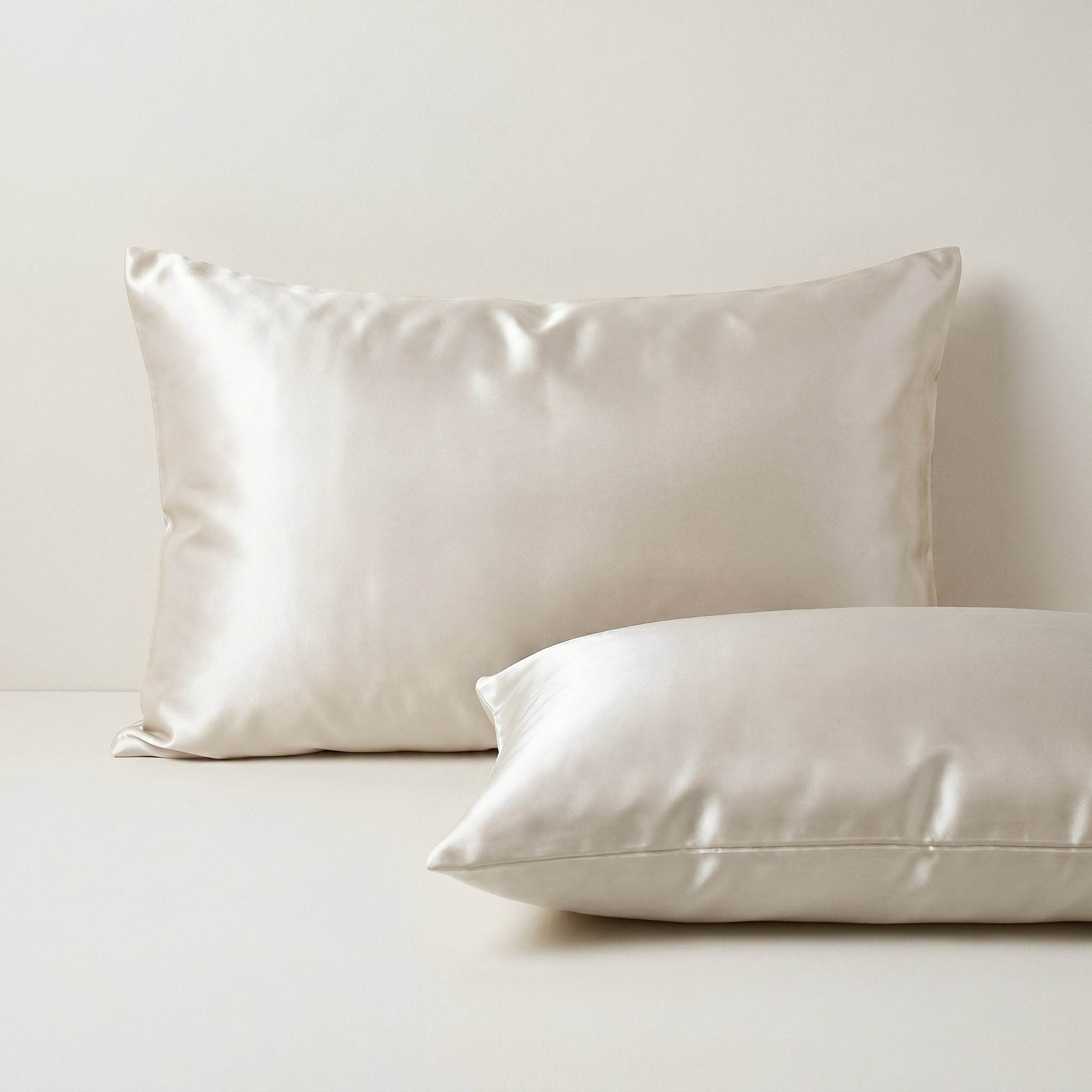 The Silk Pillowcase Duo — Mulberry Beauty Sleep Set