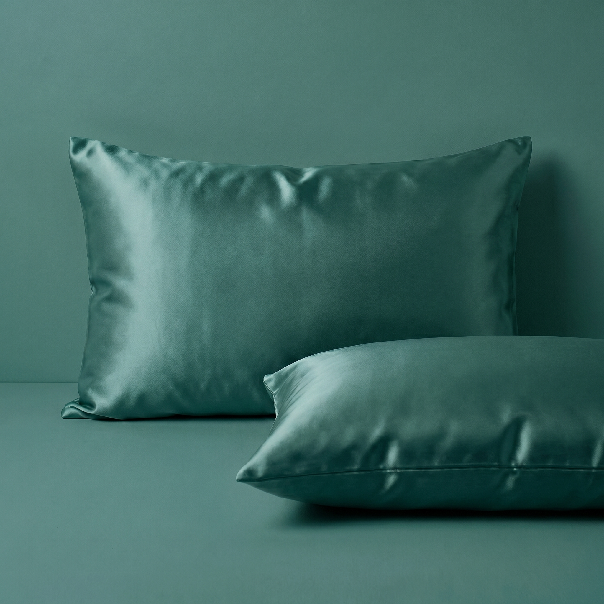 The Silk Pillowcase Duo — Mulberry Beauty Sleep Set