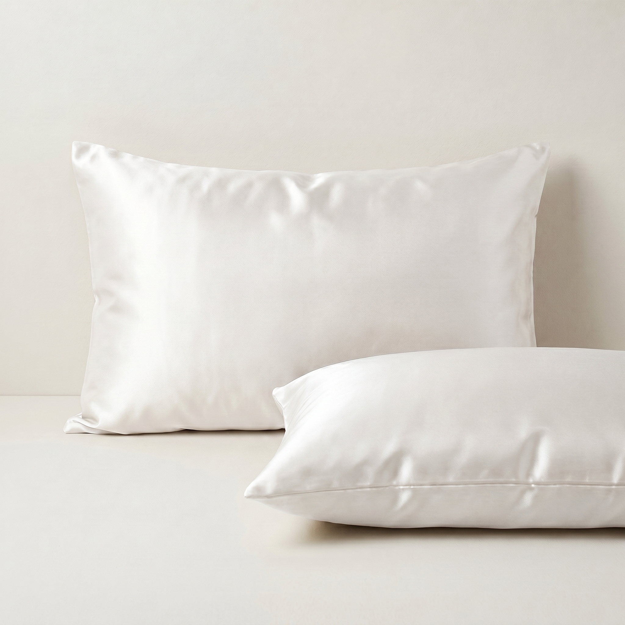 The Silk Pillowcase Duo — Mulberry Beauty Sleep Set
