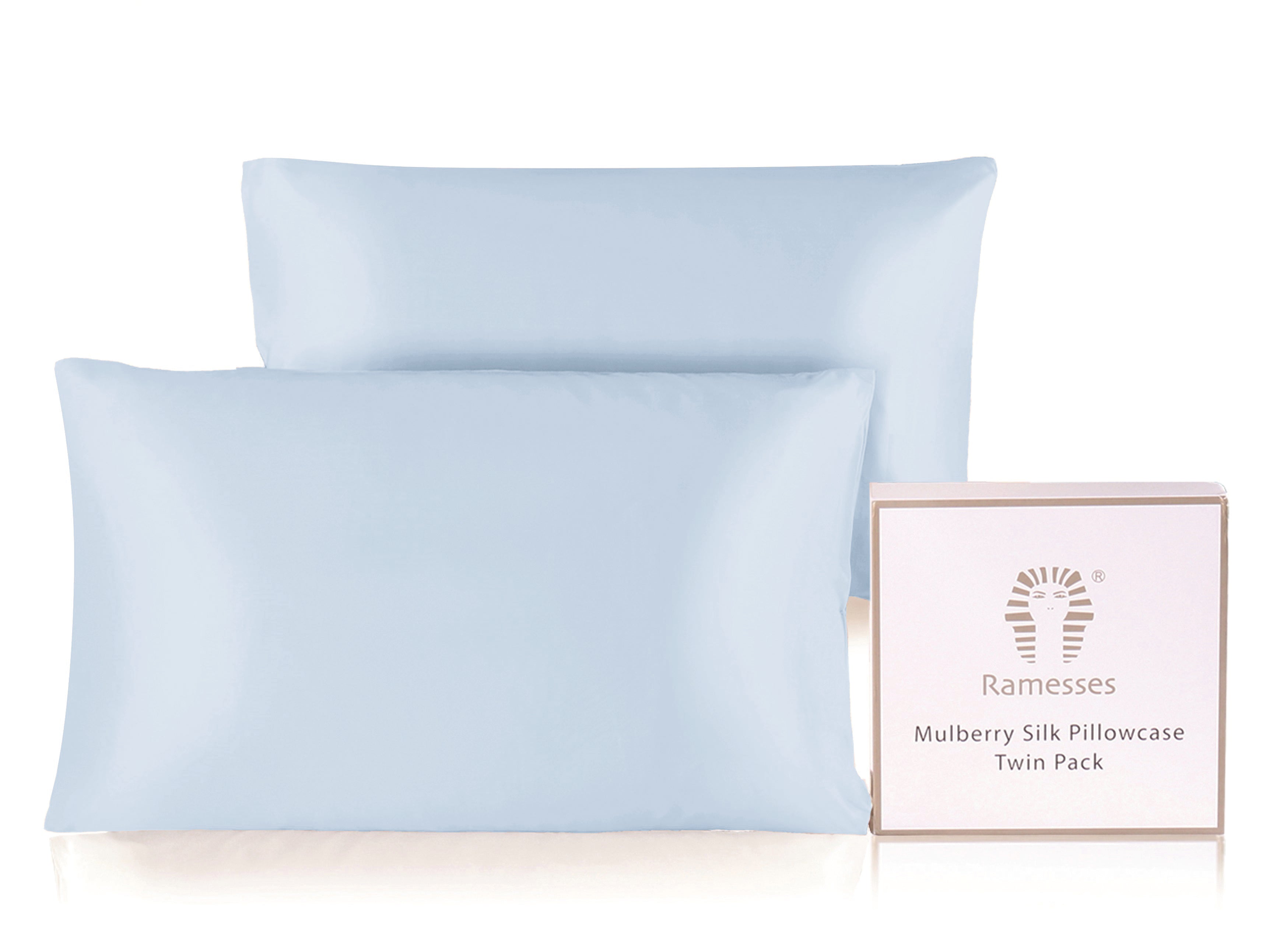 The Silk Pillowcase Duo — Mulberry Beauty Sleep Set