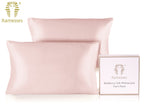 The Silk Pillowcase Duo — Mulberry Beauty Sleep Set