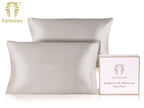 The Silk Pillowcase Duo — Mulberry Beauty Sleep Set